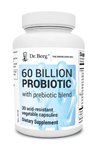Dr. Berg 60 Billion Probiotic - Probiotics for Men & Women - Pre and Probiotics for Digestive Health - 30 Vegetable Capsul.Usa Amazon Best Seller.3946