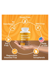 Owegel  Liposomal Tocotrienols 1000mg - High Bioavailability Vitamin E Tocotrienols,95% Delta & 5% Gamma Tocotrienol Cardiovascular,Skin,Bone,Antioxidant,60 Softgels 63.
