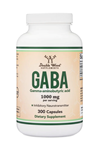 DoubleWood GABA 1,000,mg 300 Capsules.Made ın Usa.40.