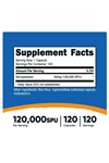 Nutricost Serrapeptase 120,000 SPU, 120 Capsules - Vegetarian.40.