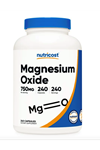 Nutricost Magnesium Oxide Supplement 750mg, 240 Capsules.Usa.4136