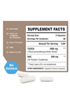 Zingicin TUDCA + N-Acetyl-Cysteine 1200mg - 60 Capsul.