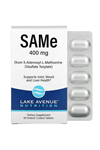 Lake Avenue Nutrition, SAMe ( Disulfate Tosylate), 400 mg, 60 Enteric Coated Tablets. Usa Version.3972 (SKT:06.2025)