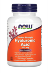 NOW Foods, Hyaluronic Acid, Double Strength, 100 mg, 120 Veg Capsul. Usa.3945