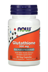 NOW Foods, Glutathione, Milk Thistle Extract, Alpha Lipoic Acid, 500 mg, 30 Veg Capsul. Usa.3940