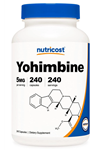 Nutricost Yohimbine HCI 5mg 240 Capsul.Usa Version.Abd Menşei 42.