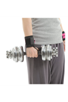 Schiek Sports Model 1112 Heavy Duty 12" Wrist Wraps - Pink/Black MADE IN USA