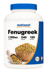 Nutricost Fenugreek Seed 1350mg, 240 Capsules - Gluten Free, Non-GMO-TR TEK YETKİLİ SATICISINDAN.3932