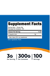 Nutricost D-Aspartic Acid (DAA) Powder 300GR- Gluten Free & Non-GMO - USA.40