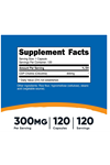 Nutricost CDP Choline (Citicoline) 300mg, 120 Vegetarian Capsules - Non-GMO, Vegetarian Friendly, Gluten Free.USA MENŞEİ.48.
