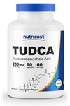 Nutricost Tudca 250mg, 60 Capsul. Usa Version. TR TEK YETKİLİ SATICISINDAN.Abd Menşei.