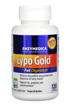 Enzymedica, Lypo Gold,120 Capsules For Fat Digestion.Usa Version.65.