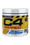 Cellucor C4 Ripped Pre Workout & Thermogenic Explosive Energy and Cutting Formul 30 Servis.EU Değil..Usa İçeriktir.45.