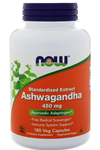 NOW Asvaganda 450mg 180 Veg Kapsul.MADE IN USA.4043