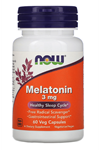 Now Melatonin, 3 mg, 60 Veg Capsul. Usa Menşei.OZELSPORCUGIDALARIN'DAN.3932