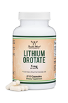 Double Wood Lithium Orotate 5mg, 210 Capsules.TR TEK YETKİLİ SATICISI 3940