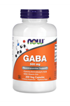 Now Foods GABA with Vitamin B-6, 500 mg, 200 Veg Capsules.Made ın Usa 3935