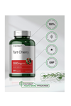 Horbäach Tart Cherry Extract  3600mg  300 Capsul Non-GMO, Gluten Free Usa Menşei.3742