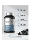 Horbach Betaine HCl with Pepsin 1000mg  250 Tablet.Usa Menşei.42.