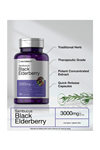 Horbaach Sambucus Black Elderberry  3000mg  180 Capsul.Usa Menşei.37.