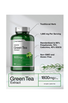 Horbäach EGCG Green Tea Extract  180 Capsul Max Potency Non-GMO & Gluten Free.Abd Menşei.44.
