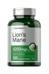 Horbäach Lions Mane Mushroom Extract  4200mg  120 Capsul Vegetarian Non-GMO Gluten Free. Usa Menşei. 4145
