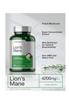 Horbäach  Lions Mane Mushroom Extract  4200mg  120 Vegi Capsul.Orj Usa.45.