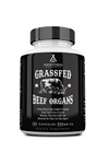 Ancestral Supplements Grass Fed Beef Organs (Desiccated) Liver,Heart,Kidney,Pancreas,Spleen 180 Capsul.Usa Menşei.4071