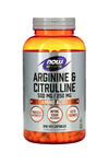 NOW Foods Sports Arginine  Citrulline 750mg 240 Veg Capsul.Abd Menşei.58.