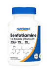 Nutricost, Benfotiamine, 300 mg, 90 Capsules.Abd Menşei 4139