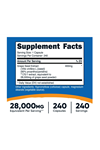 Nutricost Grape Seed Extract 28,000mg, 240 Capsule - Non-GMO, Gluten Free, Vegetarian.USA.37.
