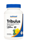 Nutricost Tribulus 1500mg  120 Capsules.Usa Menşei.3931
