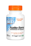 Doctor's Best, Natto-Serra, (Nattokinase-Serrapeptase) 90 Veggie Capsul.3946