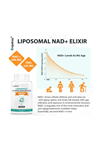 Orgabay Lıposomal N.A.D+ 500mg, High Absorption,TMG 250mg,Than Nicotinamide Riboside,60 Softgels.47.