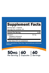Nutricost Sceletium Zembrin Calm-Z with Zembrin 50mg 60 Capsul ,USA MENŞEİ.50.