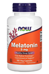Now Foods, Mela/tonin, 5 mg, 180 Veg Capsul. Usa Menşei.40.