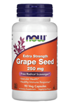 Now Grape Seed Extra Strength 250 mg, 90 Veg Capsul. Usa Menşei 3846