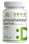 DEAL SUPPLEMENT Phosphatidylserine  400mg  240 Capsules – Nootropic Brain Health.Usa Menşei. 4050