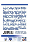 Hi-Tech Pharmaceuticals Andriol 60 Tablet.Usa Version.61.
