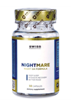 Swiss Supplement NIGHTMARE  Phenibut, Gaba, 5-HTP, Melat/onin, .50 Capsul..4546