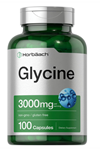 Horbäach Glycine 3000mg 100 Capsul.Usa Menşei.OZELSPORCUGIDALARIN'DAN 4137