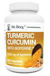 Dr.Berg  Turmeric  Curcumin with (BioPerine) 1350mg   60 Capsul.Usa Menşei. 3844