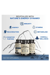 VINATURA Shilajit Pure Himalayan Korean Red Panax Ginseng,L-Arginine Beet Root 1500mg 60 Caps.Usa Menşei.4152