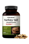 NatureBell Turkey Tail Mushroom 240 Capsul.Usa Menşei.43.