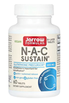 Jarrow Formulas N.A.C Sustain 600 mg - Antioxidant- 60 Tablet - Supports Liver & Lung Function - Precursor to Glutathione 3738