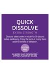 21Century, Melatonin Quick Dissolve  White Cherry 10mg 120 Tablet.Usa Menşei.38.