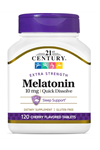 21Century, Melatonin Quick Dissolve  White Cherry 10mg 120 Tablet.Usa Menşei.3836