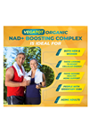 VEGATOT Organic NAD+ Boosting Complex 150 Capsul with Resveratrol, Turmeric, Quercetin, Rosemary Bilberry Sage Green Tea.Usa Menşei.44.