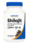 Nutricost Shilajit  (1,000 mg Shilajit Per Serving), 120 Capsul..ABD MENŞEİ.37.