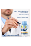 MaxLife Naturals ZINC  Picolinate + Immune Health Support - Enhanced with Vitamin D3 and K2 60 Capsul.Abd Menşei.31.